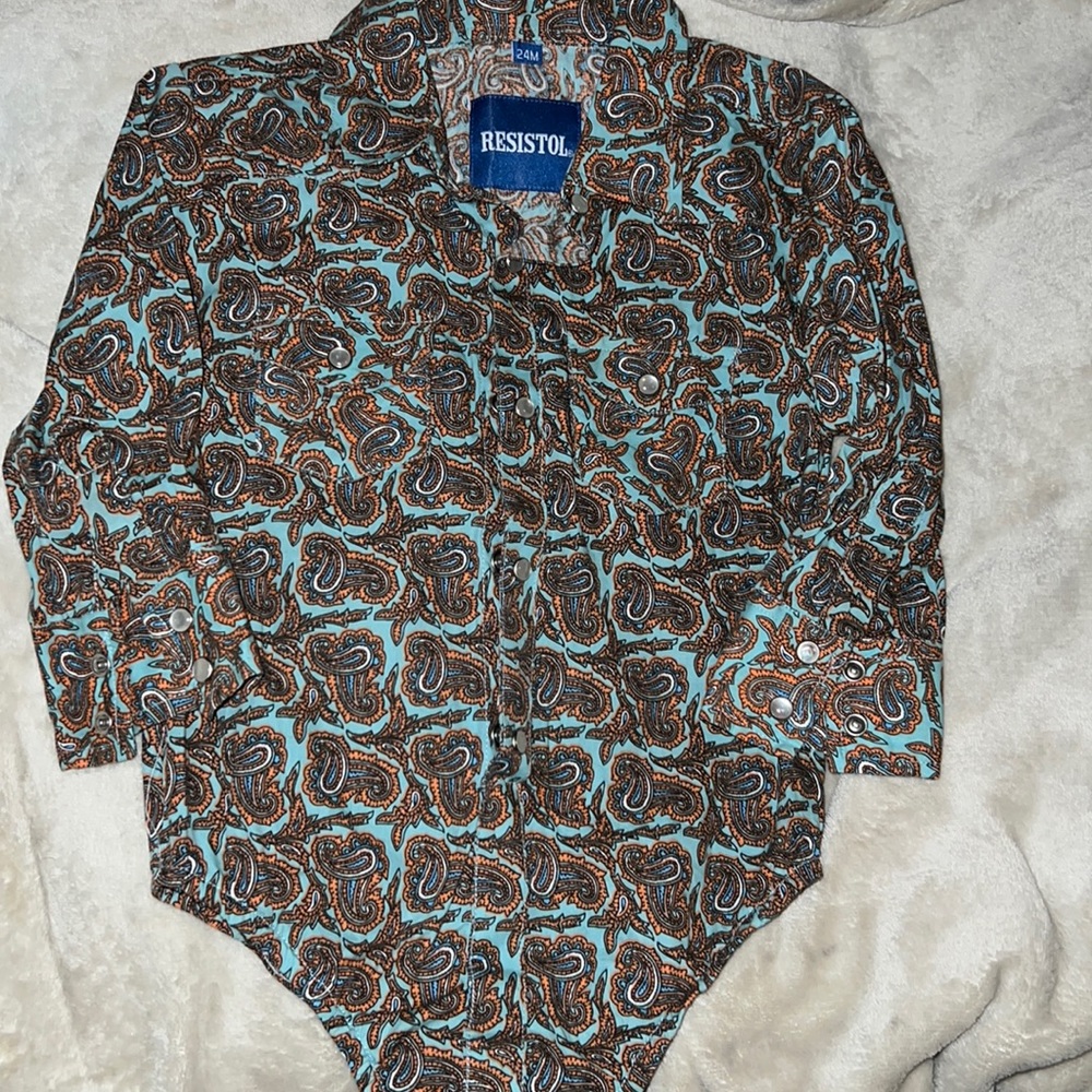 Infant Cowboy Shirt- Resitol